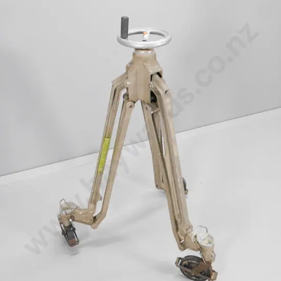 Liuhof German early studio television camera tripod H-920 W-640