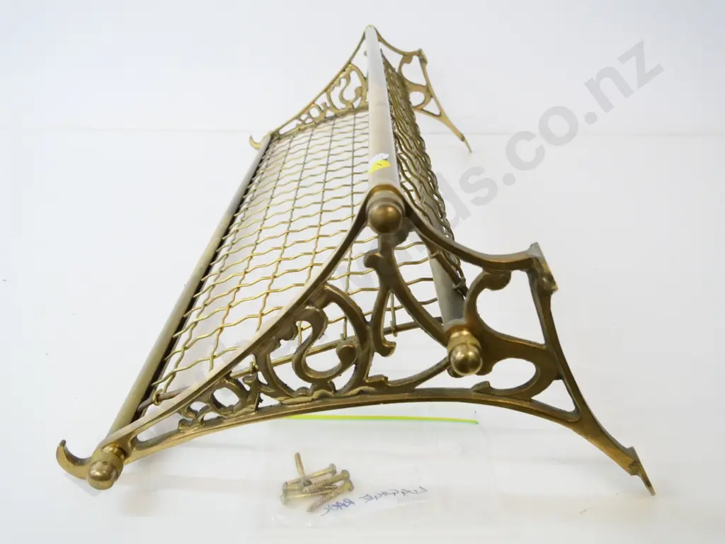 brass luggage rack and mounting screws H-270 W-730 D-330 Image 1++