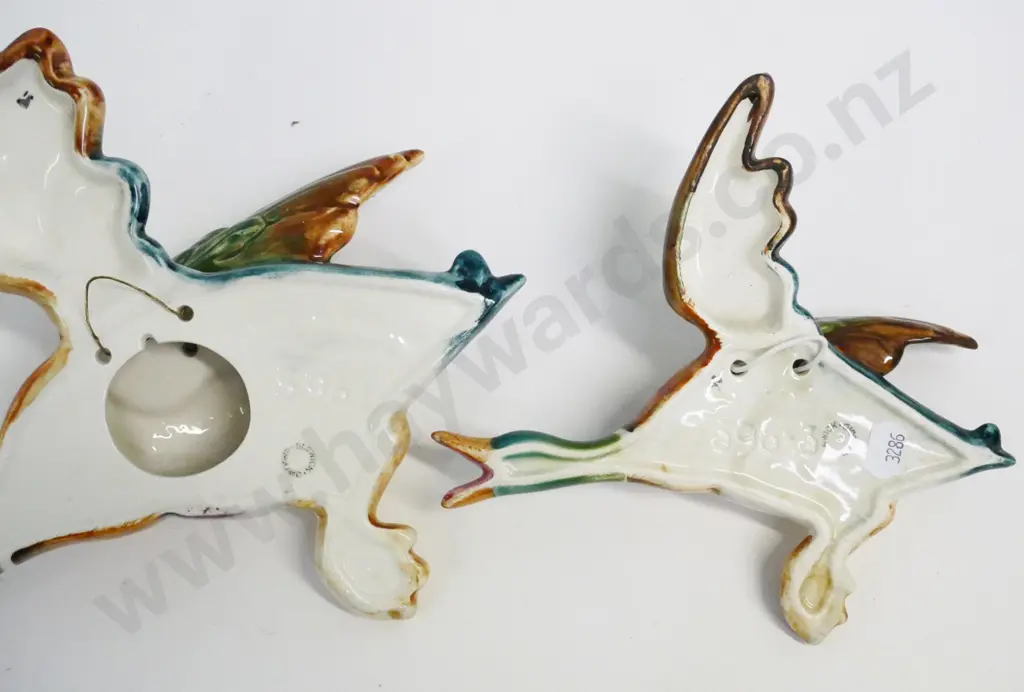 2 Beswick wall ducks - larger marked 5961 is H-250 L-250. smaller marked 596-3 Image 1++