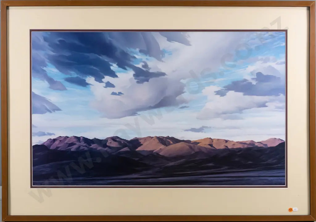 framed Grahame Sydney print  H-510 W-840 Image 1++