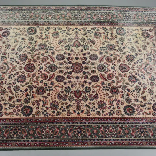 woolen, floor rug significant fading L-2290 W-1600