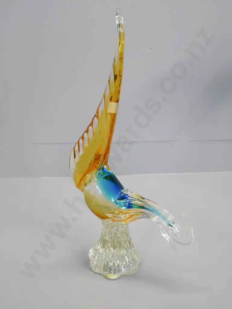 Murano glass rooster  figurine H-400 W-200 Image 1++