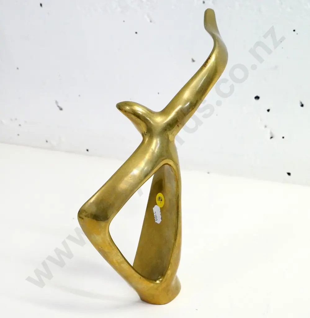 heavy solid brass seagull figure H-250 W-280 at widest Image 1++