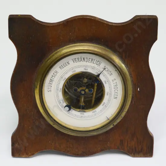 small table top barometer