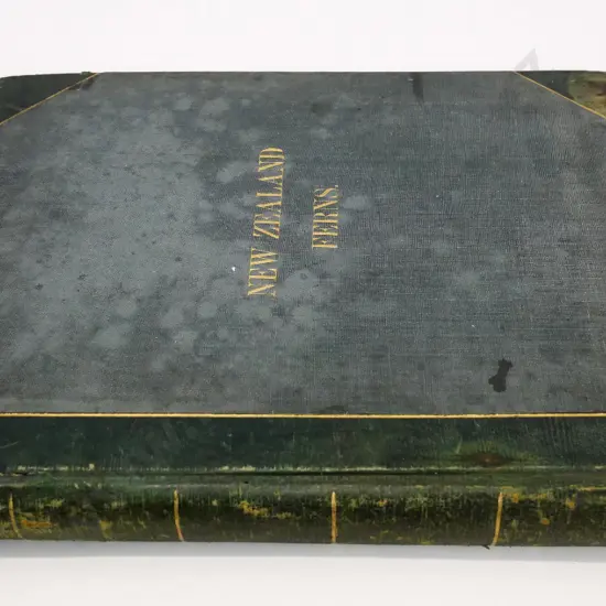 scrapbook inscribed James Rennie Port Chalmers 1884, newspaper clippings 1882 thru 1914, mainly education topics