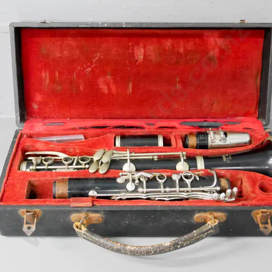 boxed vintage clarinet