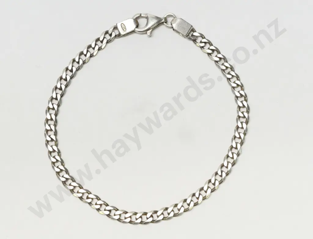 small silver bracelet stamped 925 Image 1++