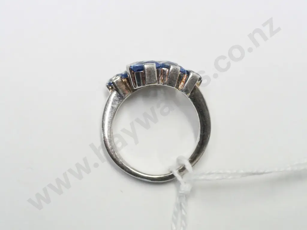 topaz & silver dress ring stamped 925 Image 1++