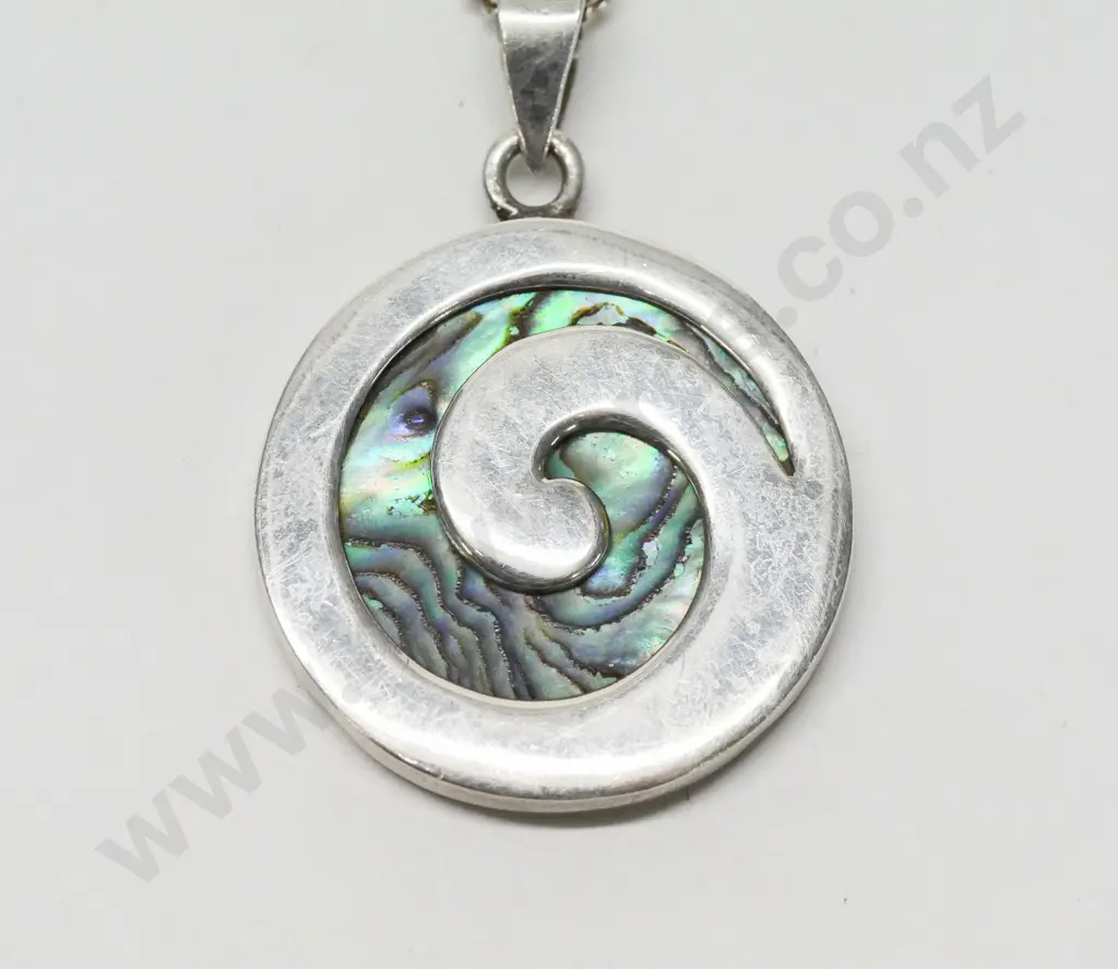 paua shell pendant Image 1++