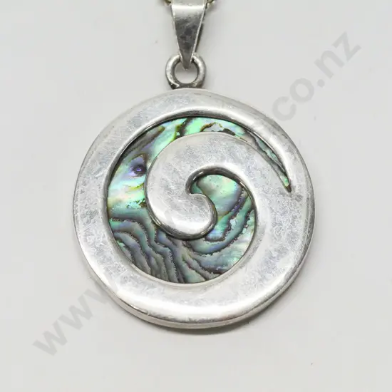 paua shell pendant