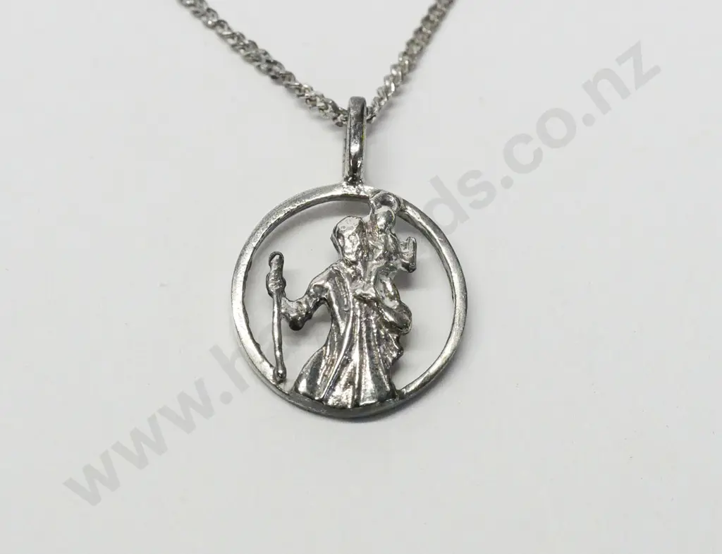 silver pendant stamped Italy 925 Image 1++