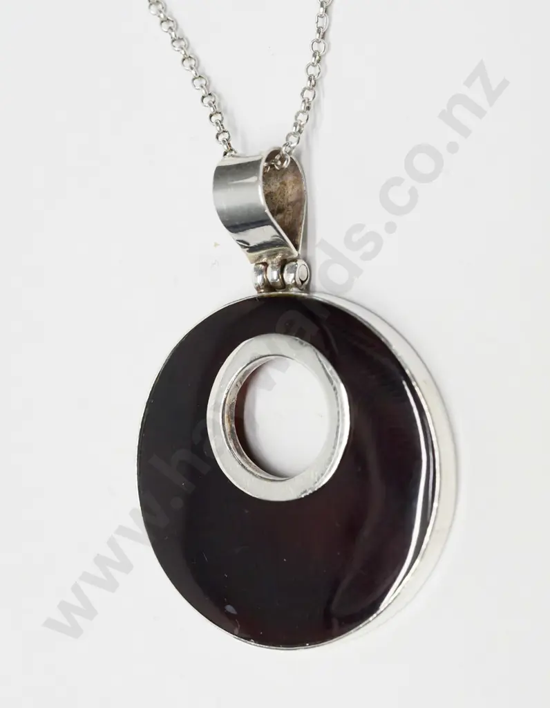 silver pendant chain stamped 925 Image 1++