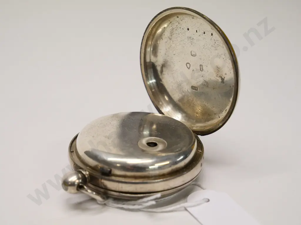 silver pocket watch Image 1++
