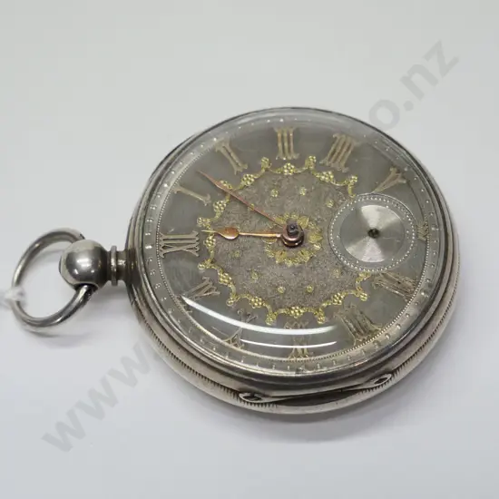 silver pocket watch