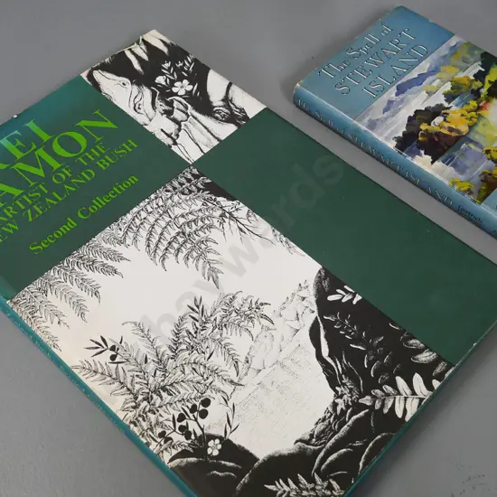 2 New Zealand books - Rei Hamon, 2nd collection, 1976, some wear to dust cover & Spell of Stewart Island - G. Dempsey