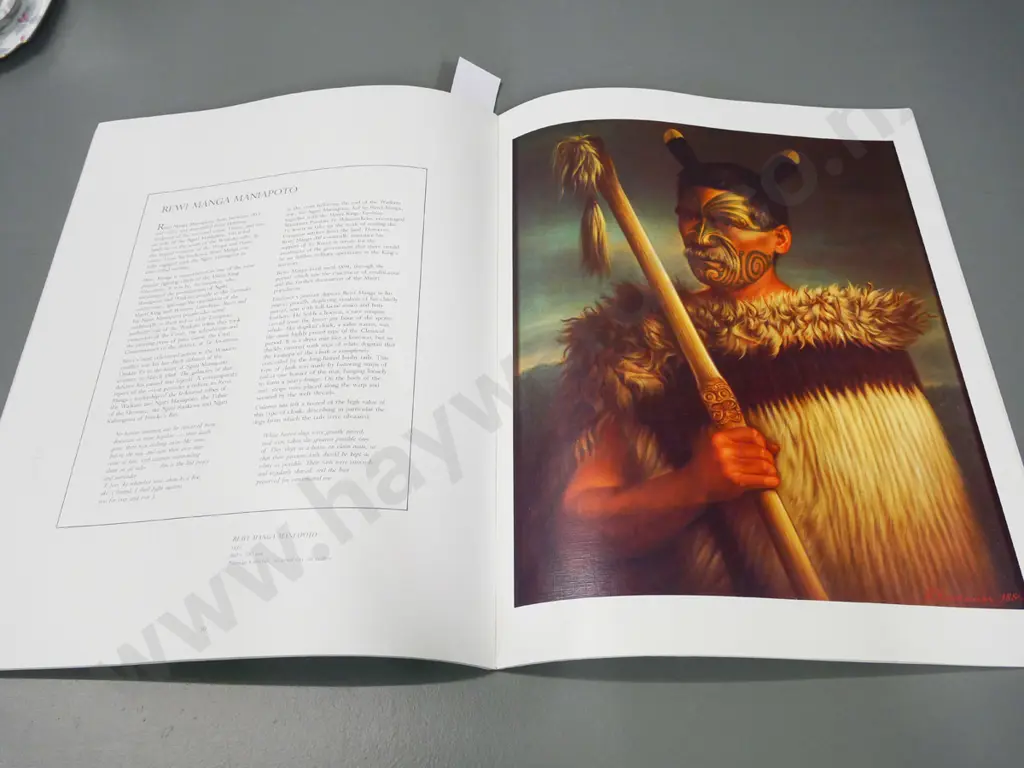 Gottfried Lindauer - His Life and Maori Art, pub. 1985 - good condition, has pen inscription Image 1++