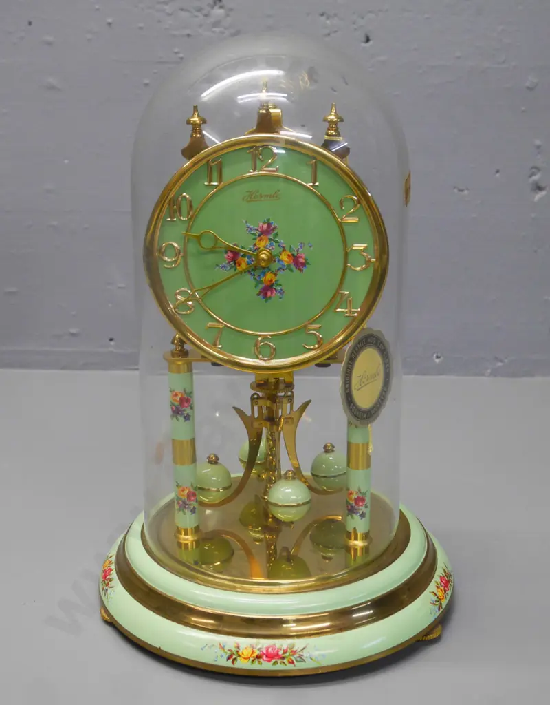 Hermle 400 day anniversary clock with painted face H-310 Image 1++