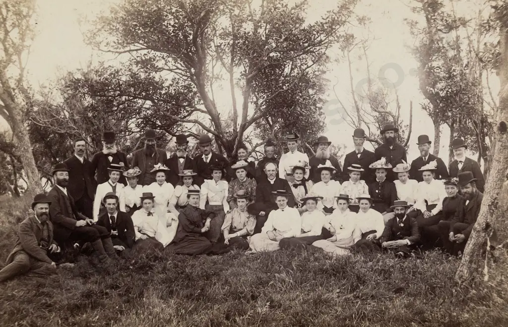 mounted vintage black and white photograph  H-130 W-200 Image 1++