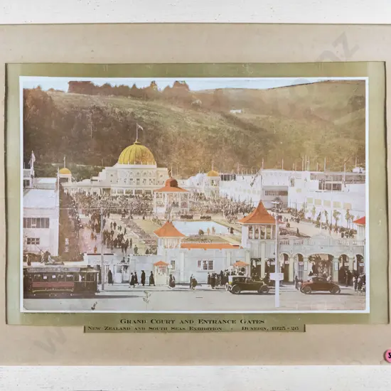 framed reproduction print - South Seas Exhibition H-260 W-370