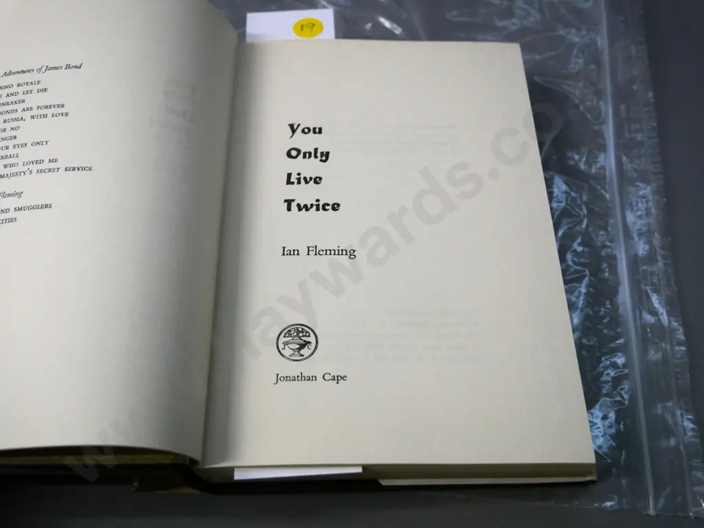 Ian Fleming - You Only Live Twice - first edition, 1964 Image 1++