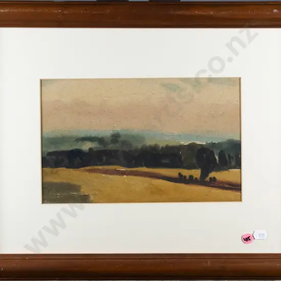 framed watercolour - landscape H-150 W-250