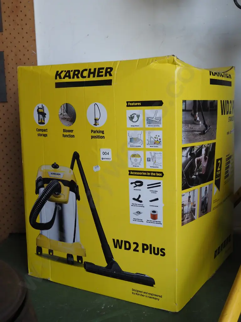 boxed as new Karcher Wet and Dry vacuum cleaner Image 1++