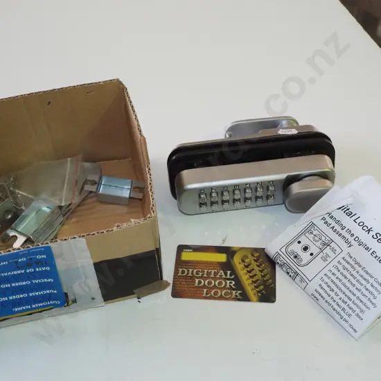 as new keypad door lock