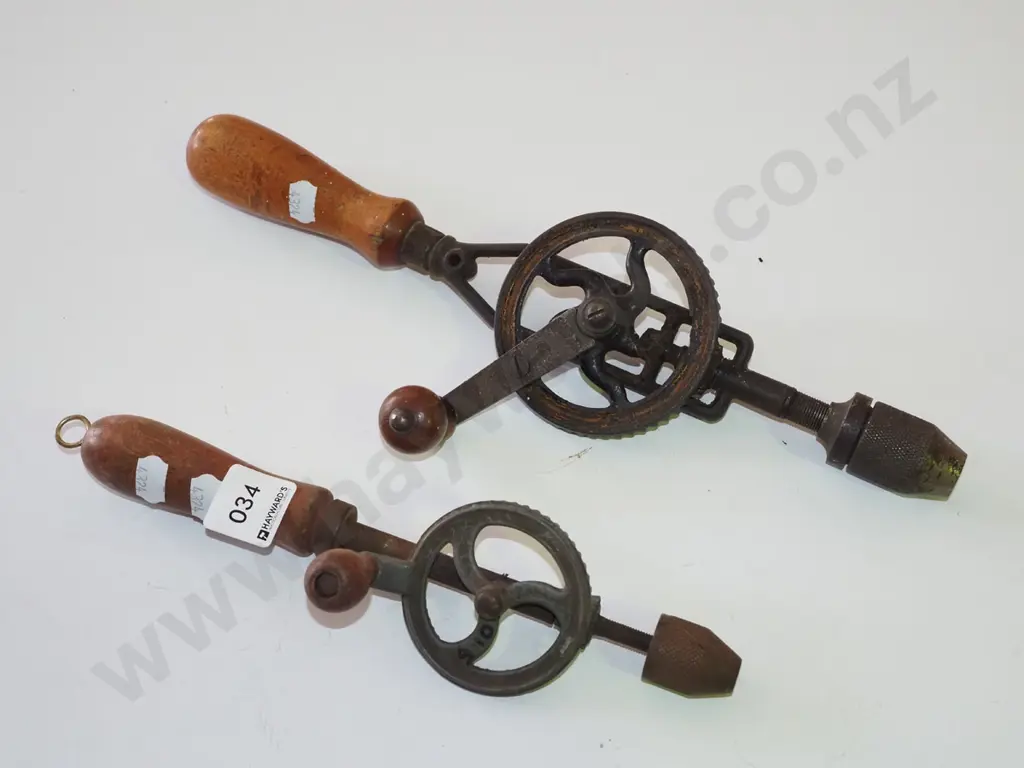 2x vintage egg beater drills Image 1++