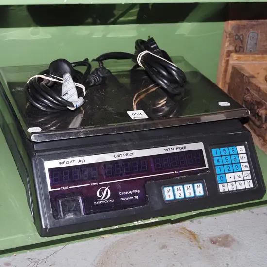 digital shop scales