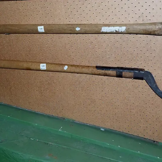 long handled sickle