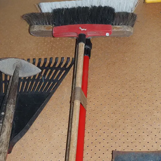 3x brooms