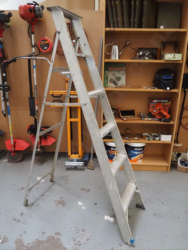 alloy 5 step ladder Image 1++