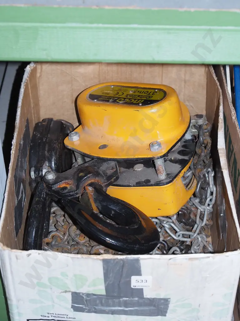3 tonne block and tackle Image 1++