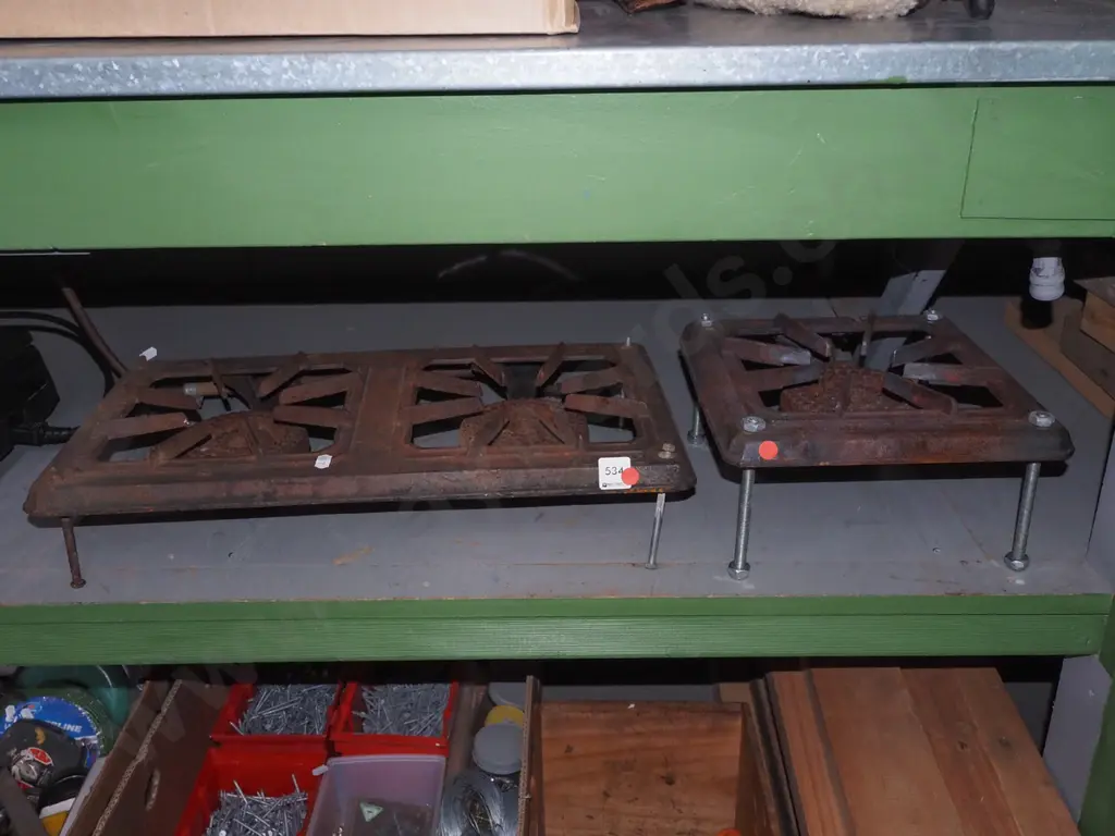 2x gas burners, 1 single and 1 twin  Image 1++
