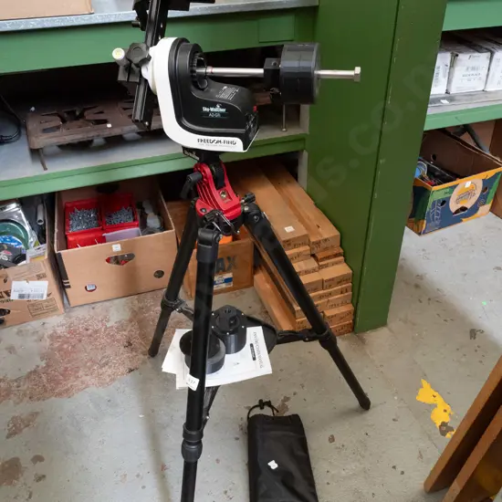 Sky-Watcher AZ-GTi astronomical tripod with mount and carry bag
