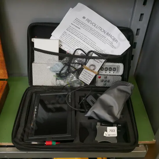 cased Revolution Imager telescopic astronomy camera and accessories