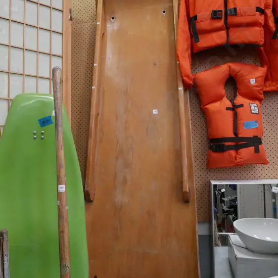 plywood toboggan