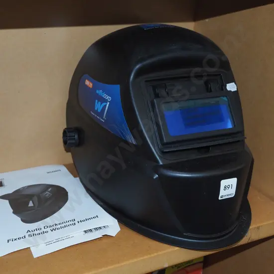 welder's helmet