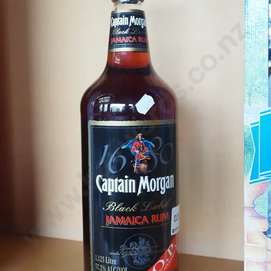 1125ml Captain Morgan Jamaican rum 