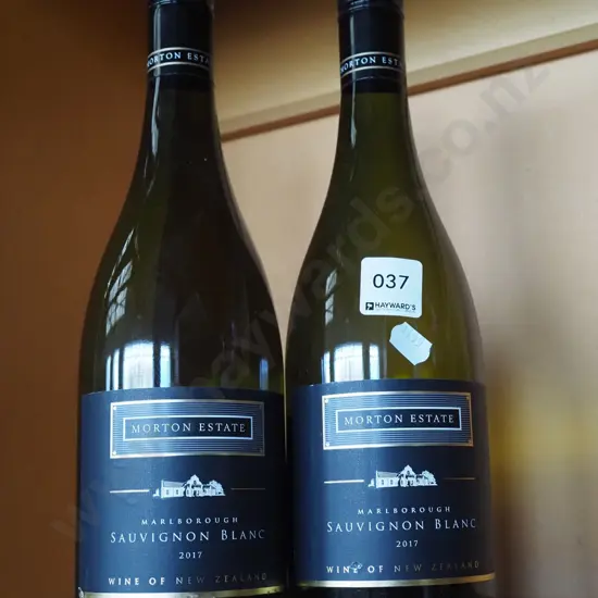 2x bottles of Morton Estate sauvignon blanc 2017