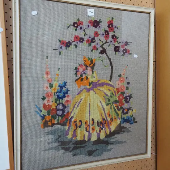 framed needlework