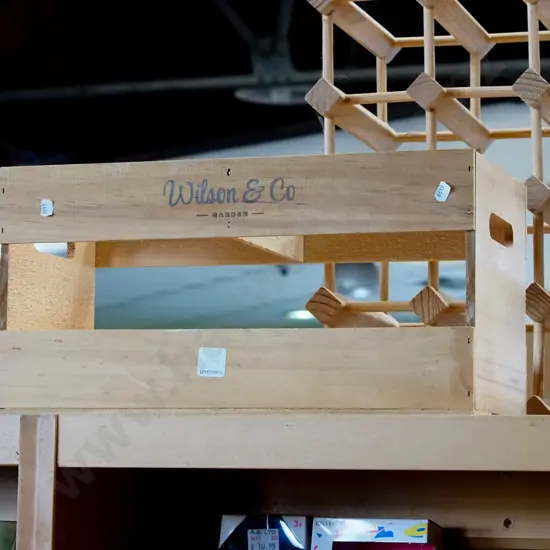 Wilson and Co garden crate