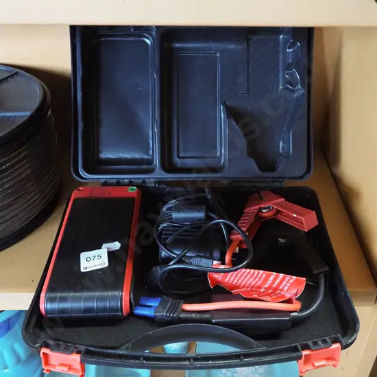 cased battery jump stater, portable power bank