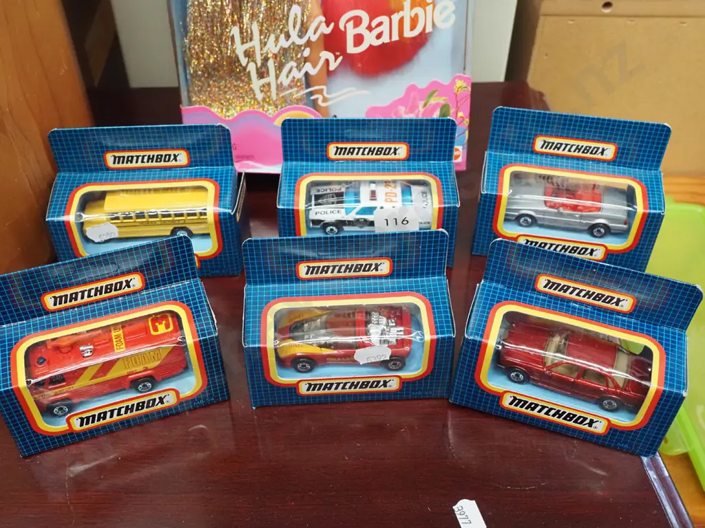 6x boxed Matchbox vehicles Image 1++