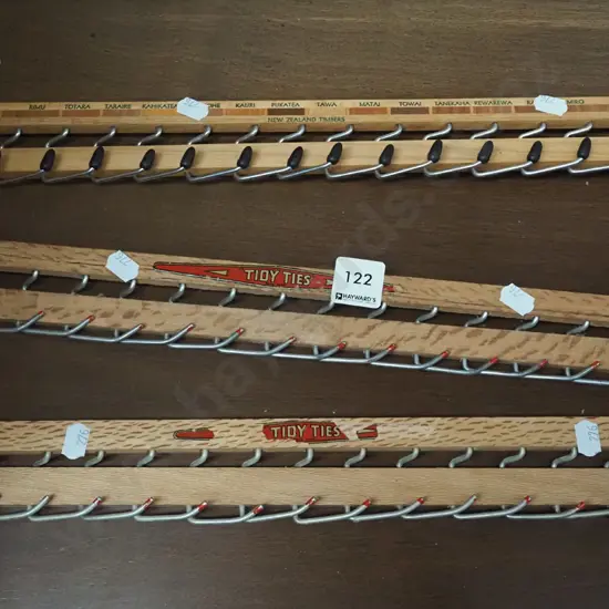 3x tie racks