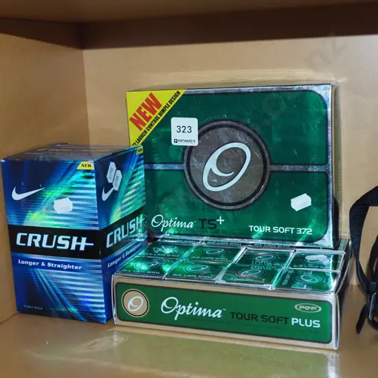 2x boxes golf balls