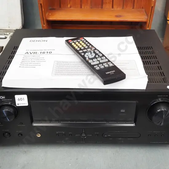 Denon AV sound receiver AVR-1610