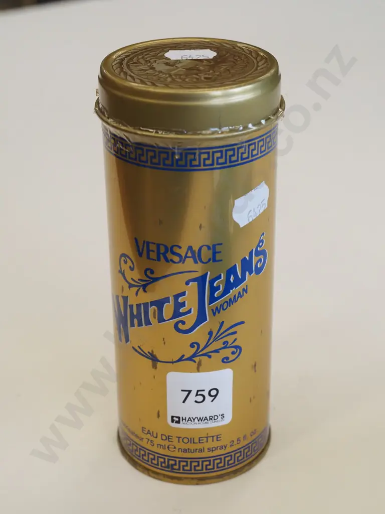 boxed Versace White Jeans woman eau de toilette 75ml Image 1++