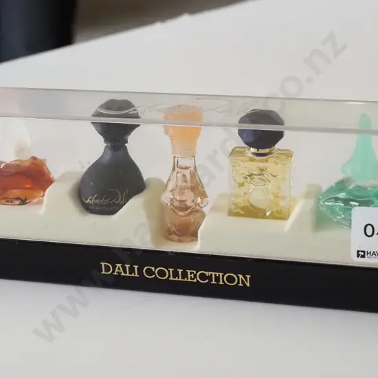 boxed set of Salvador Dali Paris parfums