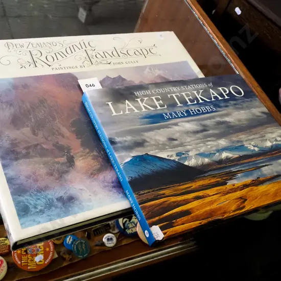 John Gully art book, High Country Stations of Lake Tekapo